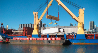 Image of non-containerized cargo showing that Newl third party warehousing and distribution & ocean freight services provides different facilities for shipments.