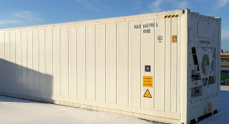 Image of temperature control container for Newl, a 3PL that offers ocean freight services & 3rd party logistics warehousing.